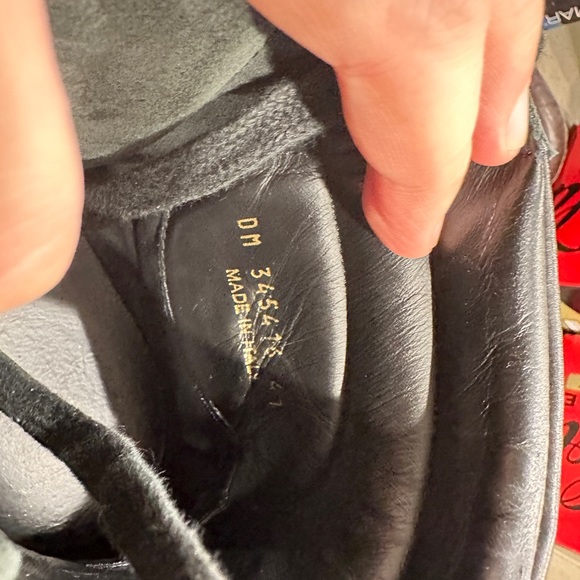 SAINT LAURENT Signature Court Classic SL/10H Leather High Top Sneakers - Picture 4 of 6